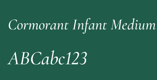 Cormorant Infant Medium