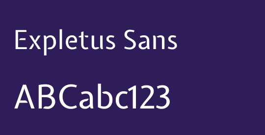 Expletus Sans