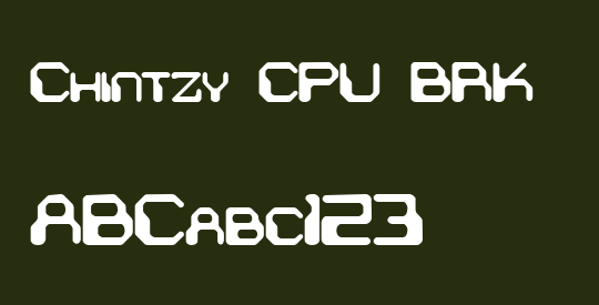 Chintzy CPU BRK