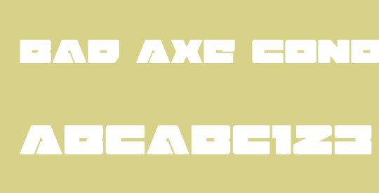 Bad Axe Condensed