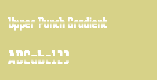 Upper Punch Gradient