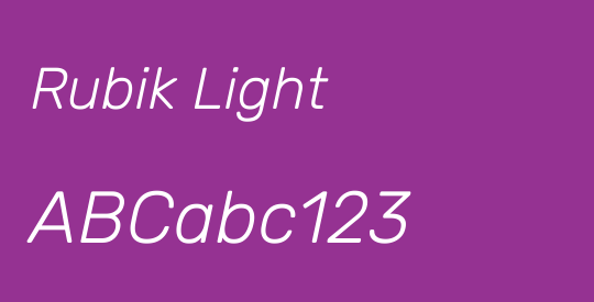 Rubik Light