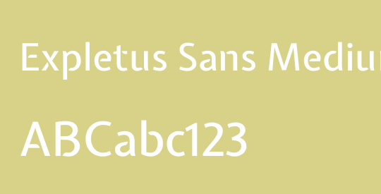 Expletus Sans Medium