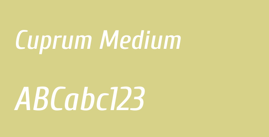 Cuprum Medium