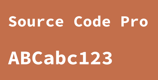 Source Code Pro