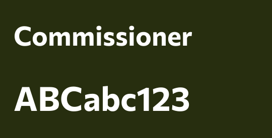 Commissioner