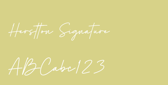 Herstton Signature