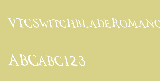 VTCSwitchbladeRomanceDrunk