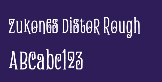 Zukones Distor Rough