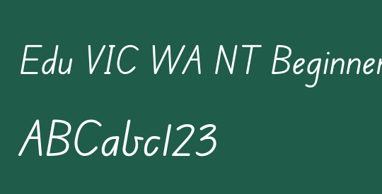 Edu VIC WA NT Beginner