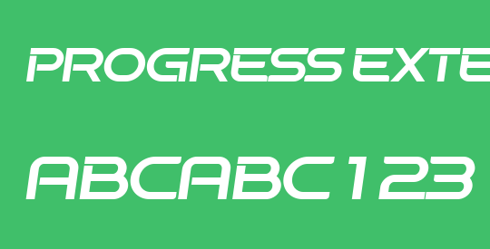 Progress Extended