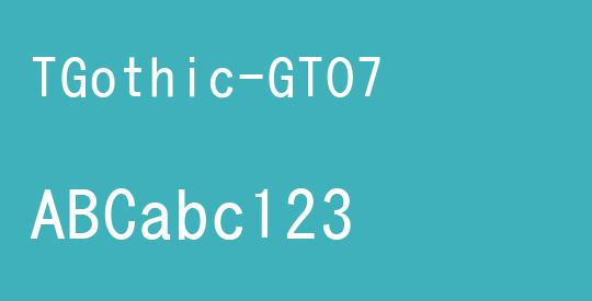 TGothic-GT07
