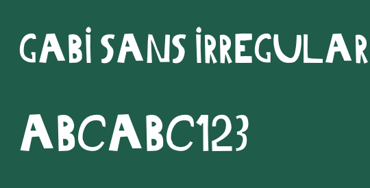 Gabi Sans Irregular
