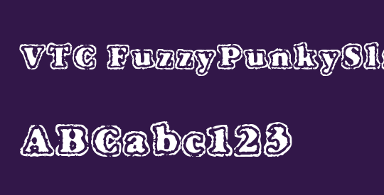 VTC FuzzyPunkySlippers