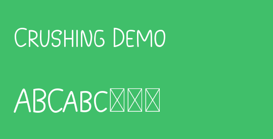 Crushing Demo