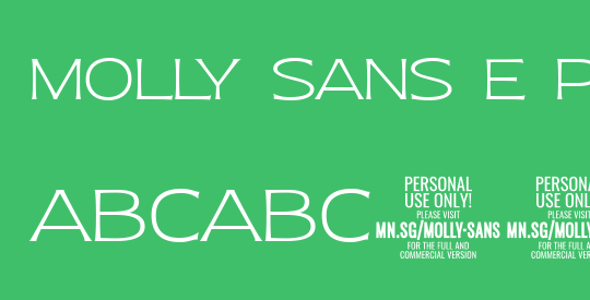 Molly Sans E PERSONAL