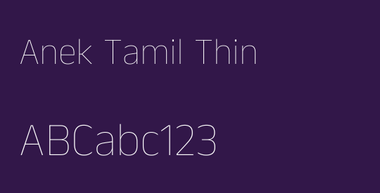 Anek Tamil Thin