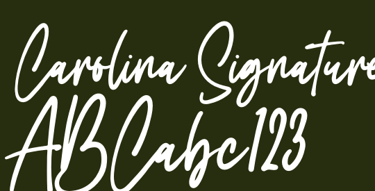 Carolina Signature