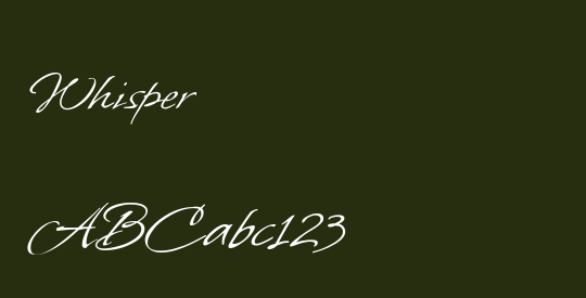 Whisper