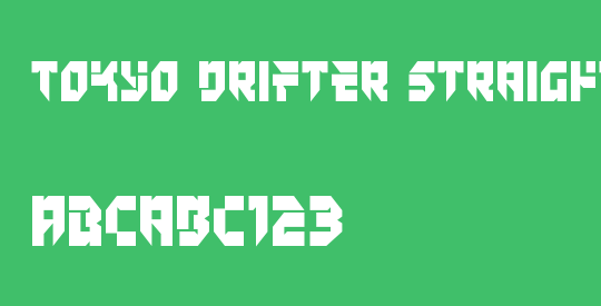 Tokyo Drifter Straight Condensed