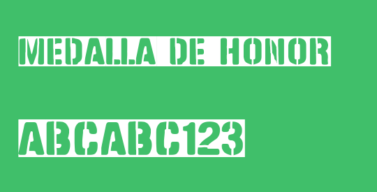 Medalla de Honor