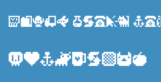 Pixel Icons Compilation