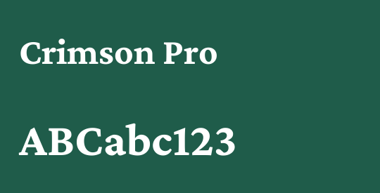 Crimson Pro
