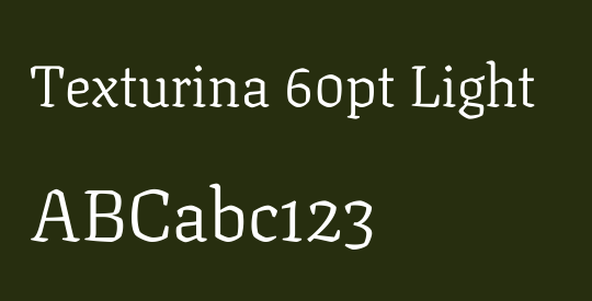 Texturina 60pt Light