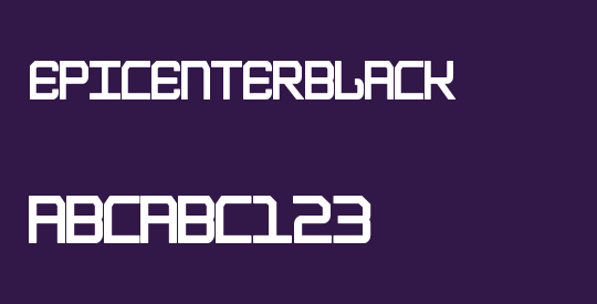 EpicenterBlack