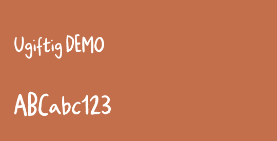 Ugiftig DEMO