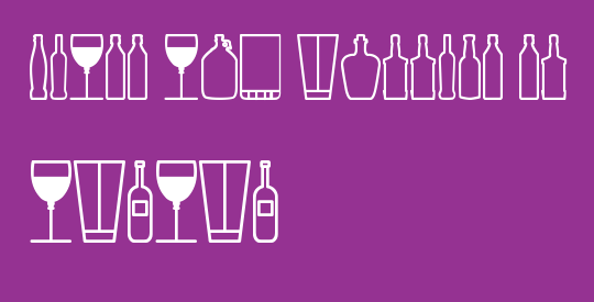 Glass and bottles St