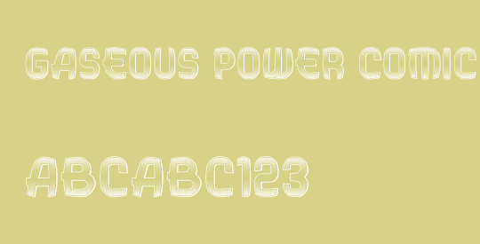 Gaseous Power Comic