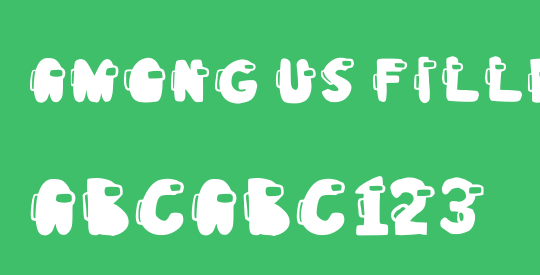 Among Us Filled