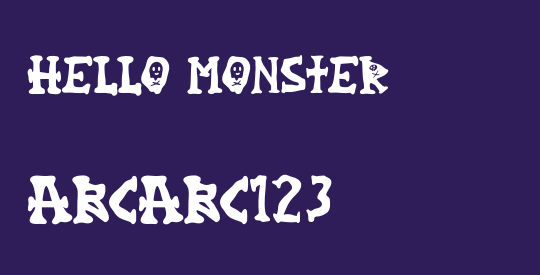 Hello Monster
