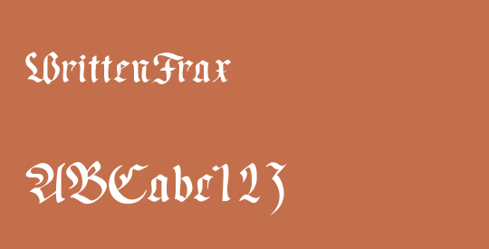 WrittenFrax