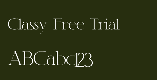 Classy Free Trial