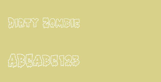 Dirty Zombie