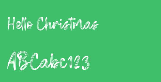 Hello Christmas