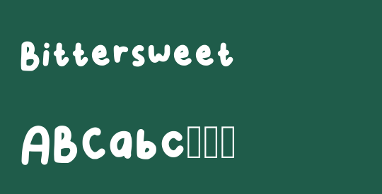 Bittersweet