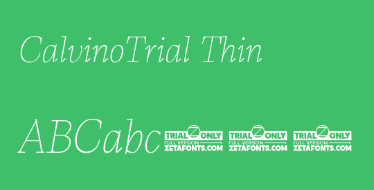 CalvinoTrial Thin
