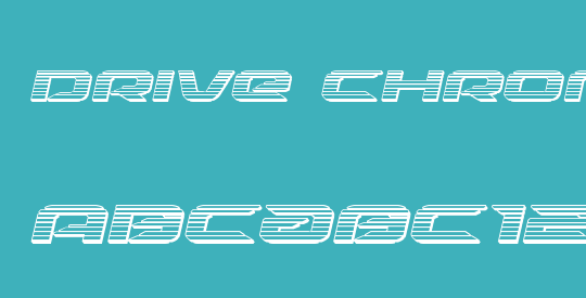 Drive Chrome Italic