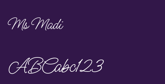 Ms Madi