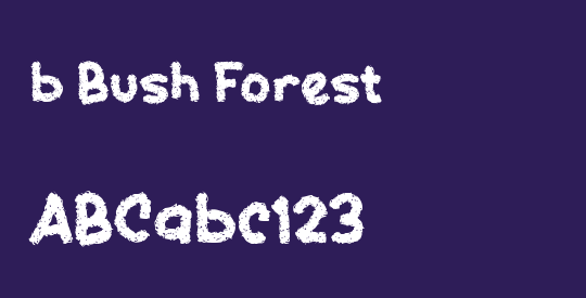 b Bush Forest