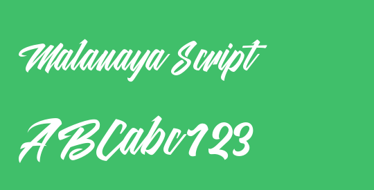 Malanaya Script