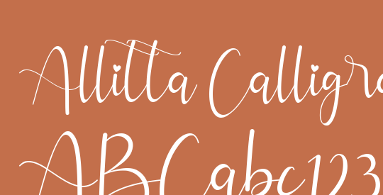 Allitta Calligraphy