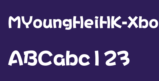MYoungHeiHK-Xbold