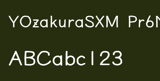 YOzakuraSXM Pr6N
