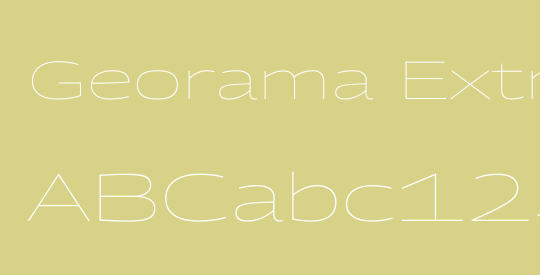 Georama ExtraExpanded Thin