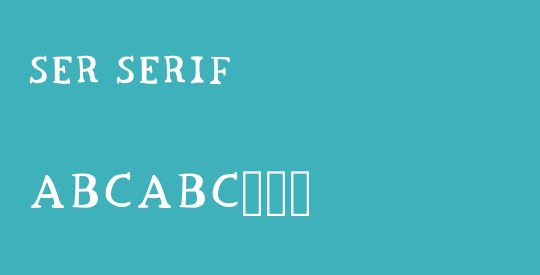 Ser Serif