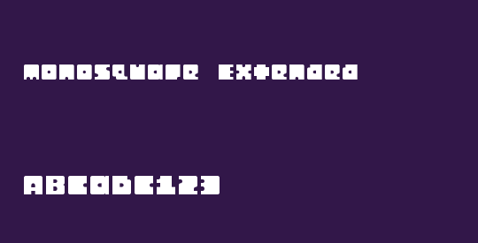 Monosquare Extended